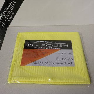 JS-Polish Glass Microfasertuch 40x40